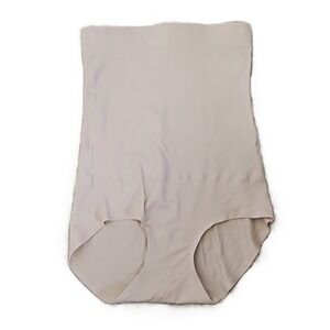 Skinnygirl Smoothers & Shapers High Waist Brief Panty Shapewear Nude Size M‎